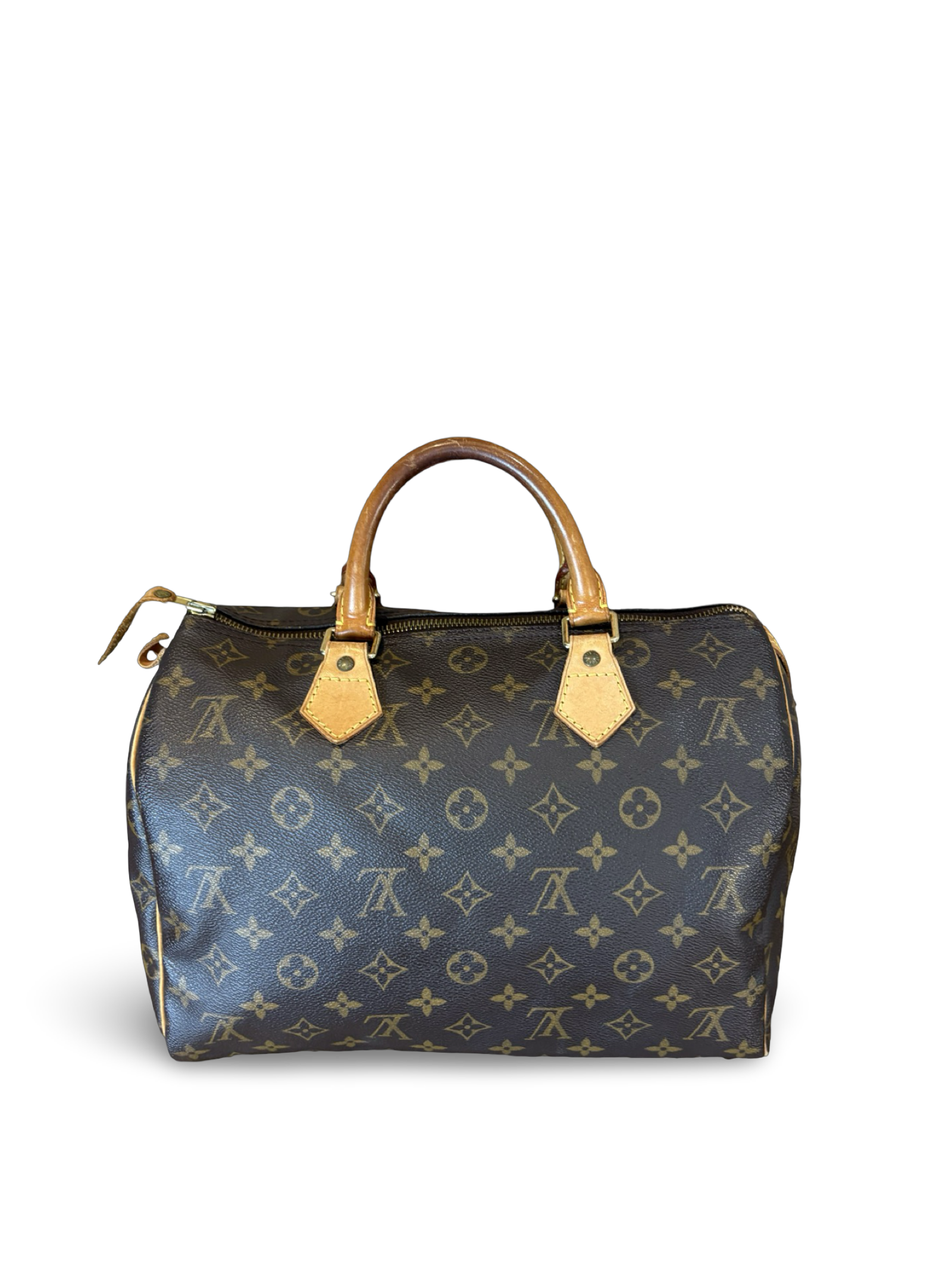 Louis Vuitton Speedy 30 Brown Monogram Canvas Handbag