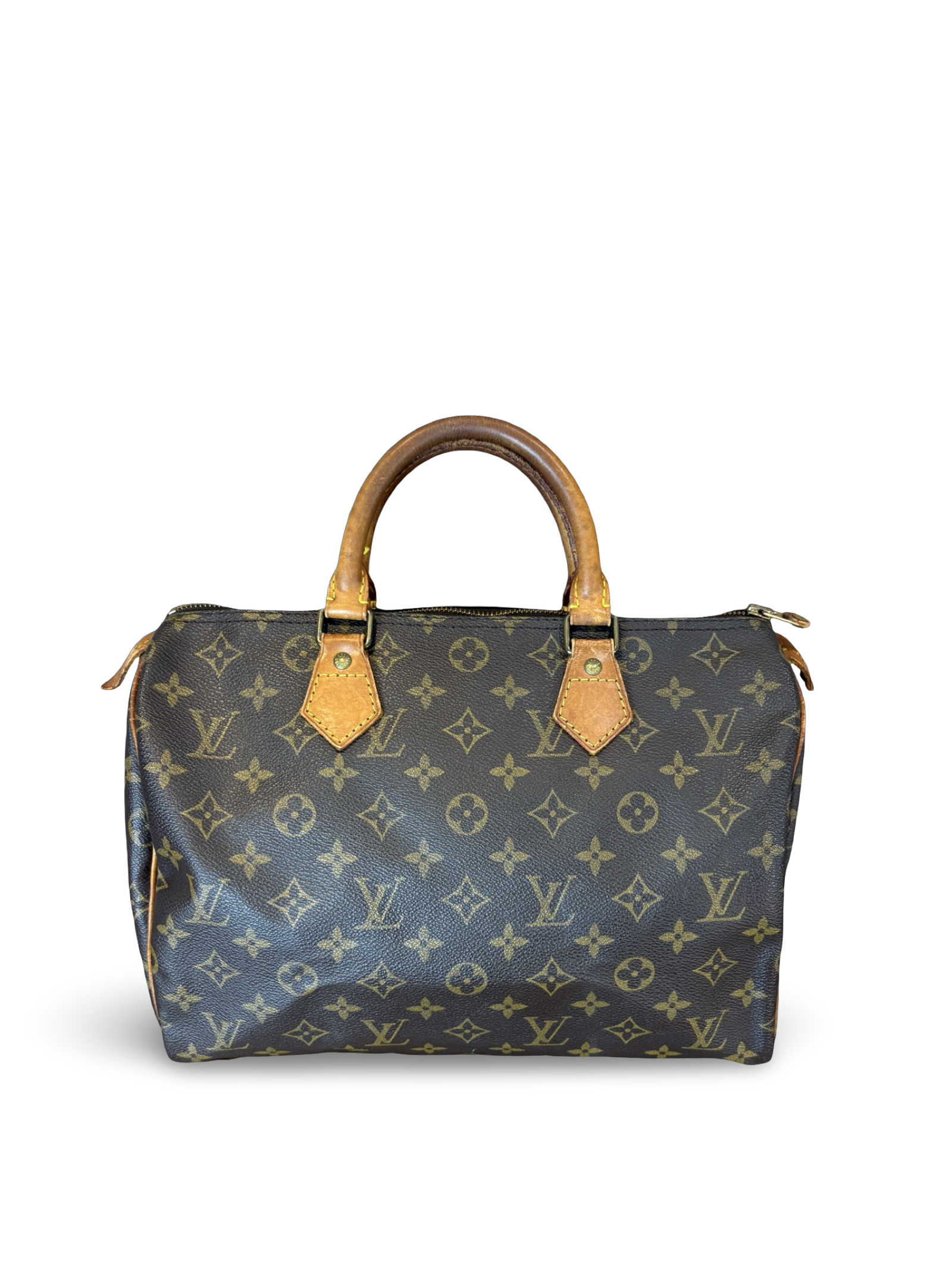 Louis Vuitton Speedy 30 Brown Monogram Canvas Handbag