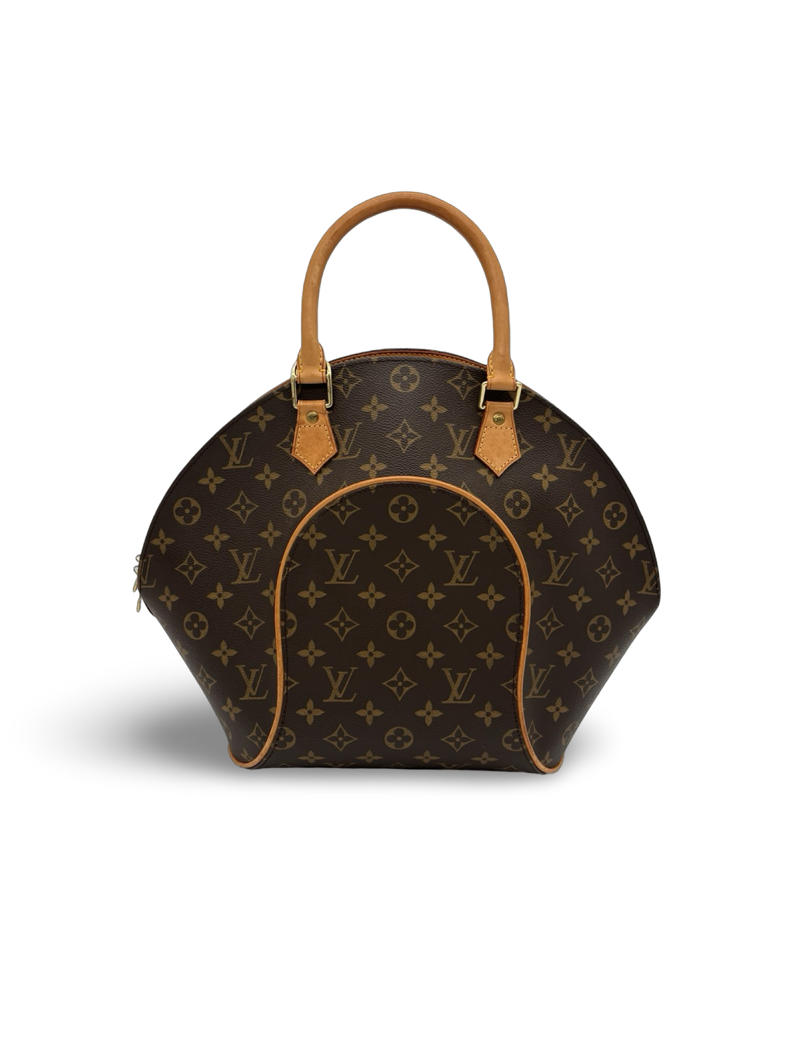 Louis Vuitton Ellipse MM Brown Monogram Canvas Handbag