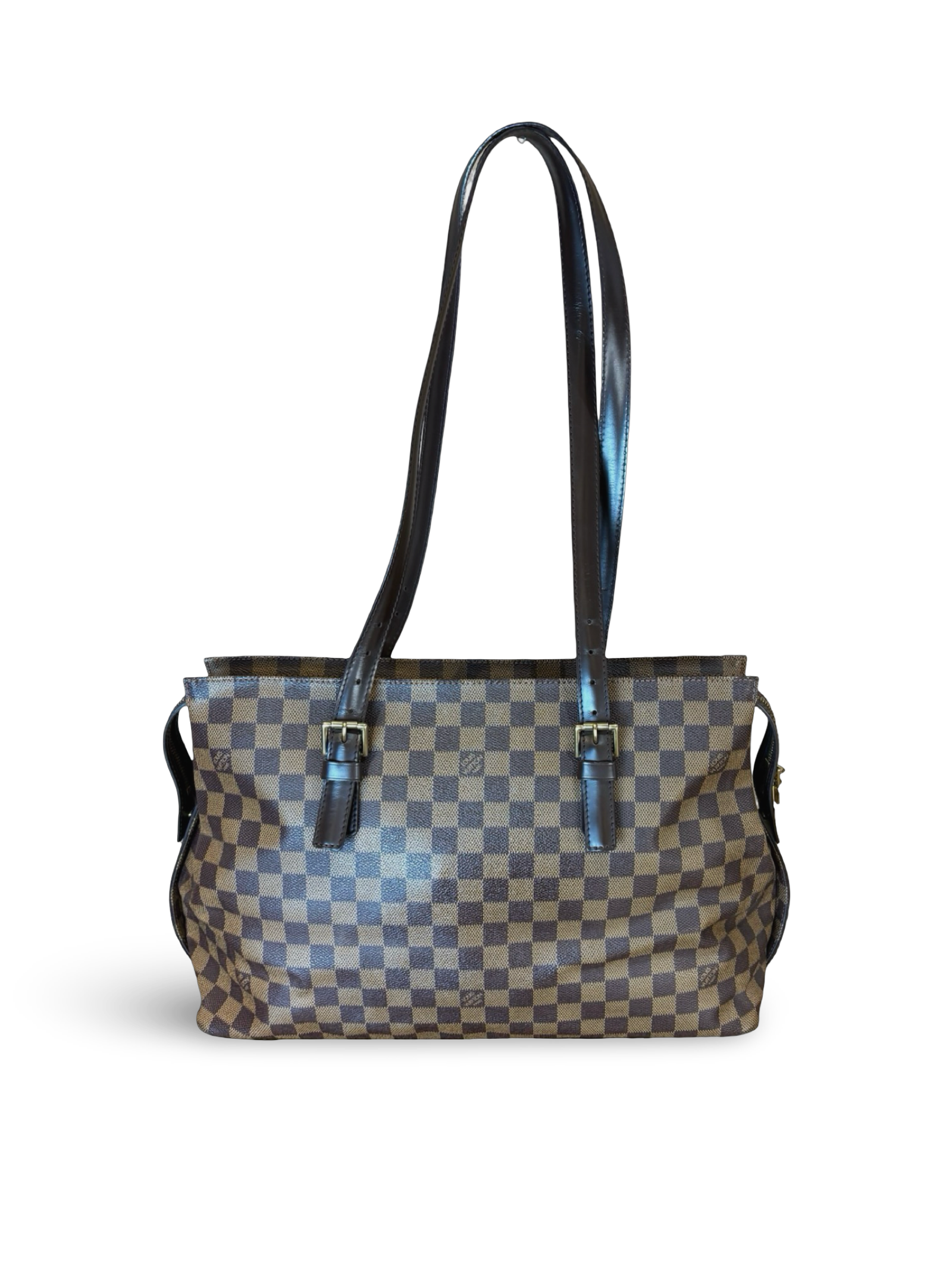 Louis Vuitton Chelsea Brown Damier Canvas Handbag