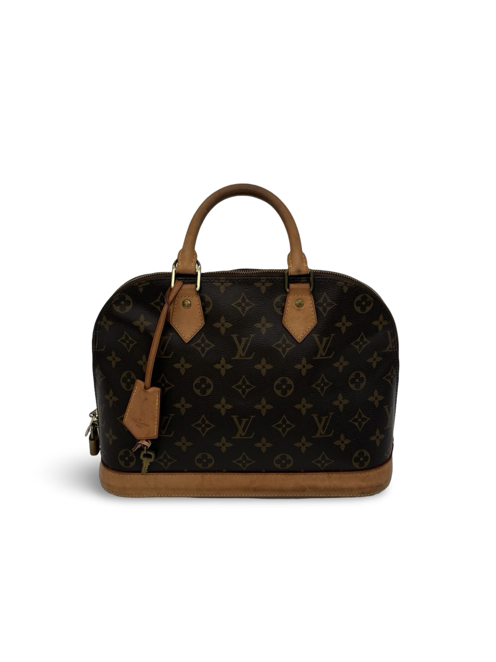 Louis Vuitton Alma PM Handbag Brown Monogram Canvas