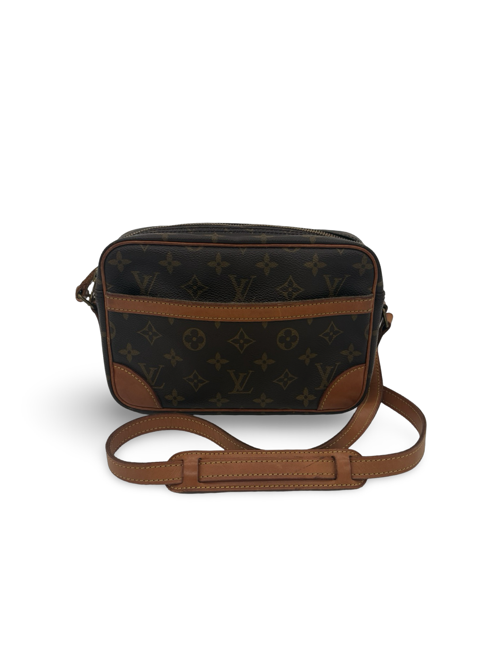 Louis Vuitton Trocadero 25 Crossbody Bag Brown Monogram Canvas
