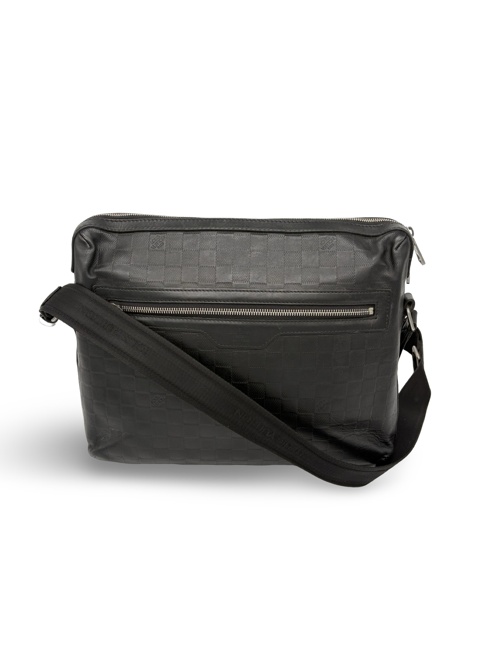Louis Vuitton Calypso MM Black Damier Infini Messenger Bag