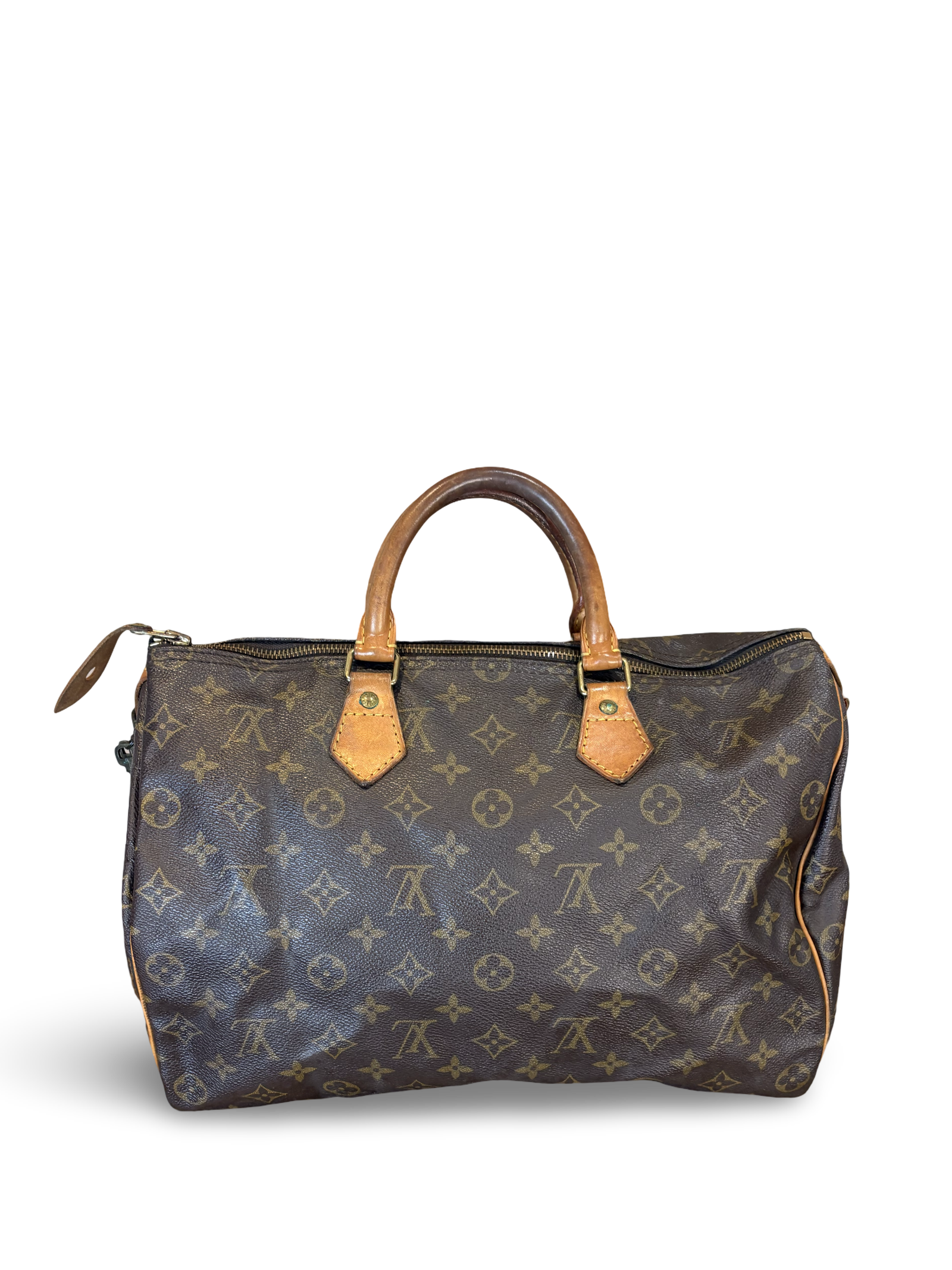 Louis Vuitton Speedy 35 Brown Monogram Canvas Handbag