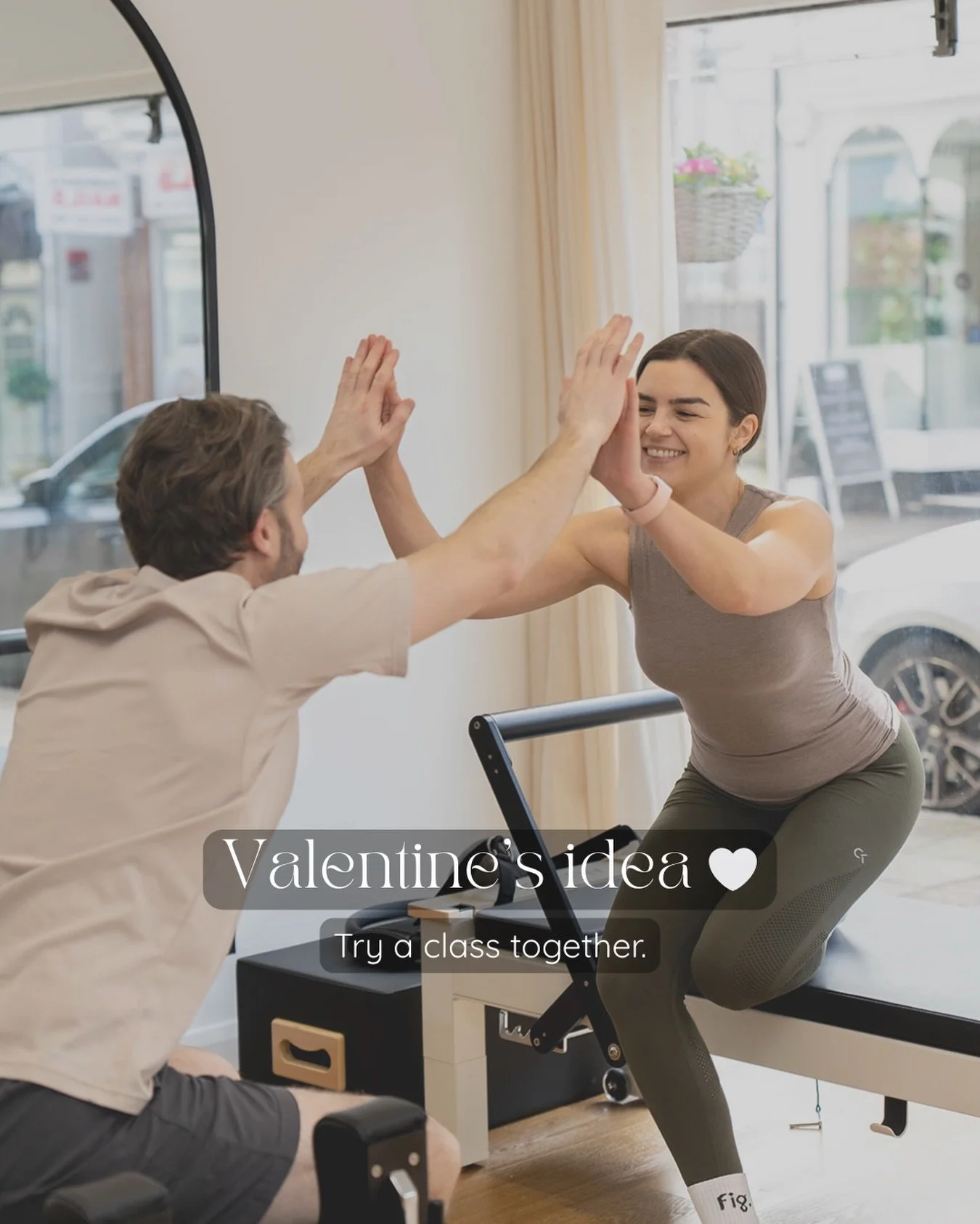This Valentine&rsquo;s, skip the usual plans or add something new to them 😊 

Come for a reformer class with your other half, then head out for lunch, dinner or the cinema after. 

Move, laugh, try something new together 💛

Grab our Founding Member