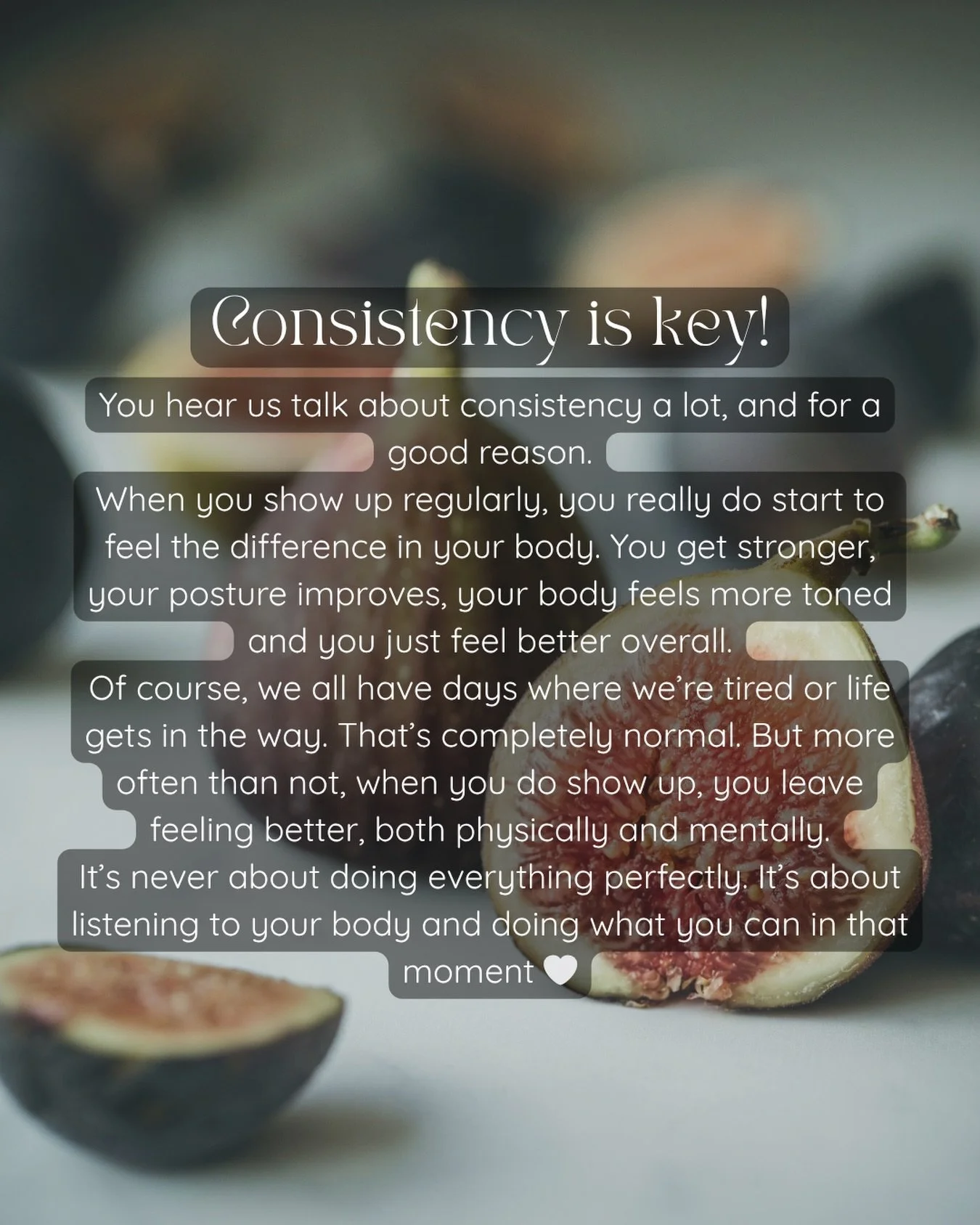 Just keep showing up 🤍

#figpilates #figwellbeing #bloomfromtheinsideout #feelgoodmovement #weybridgepilates