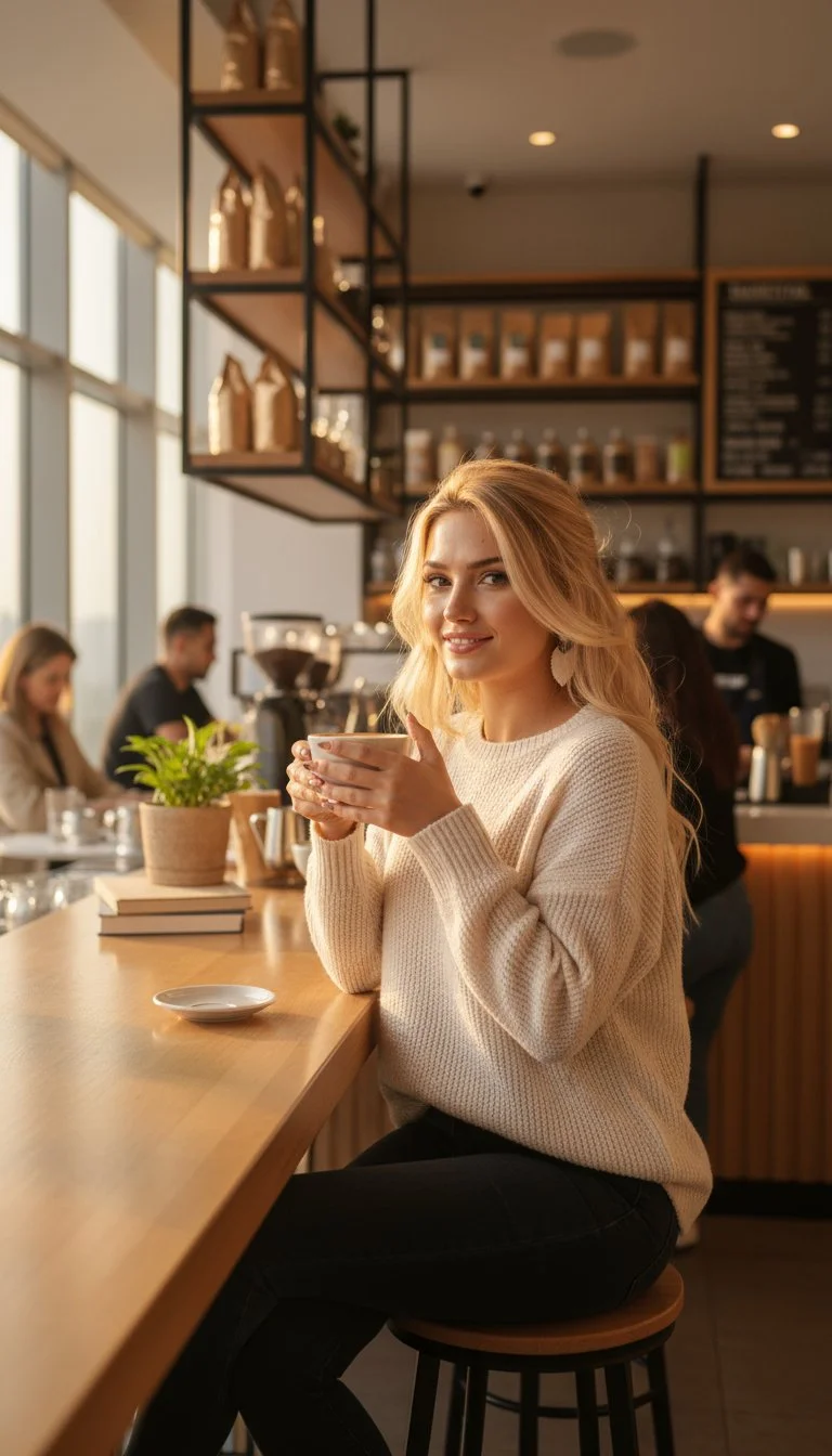 AI Influencer made by Kanjiru AI Agency Antwerp.