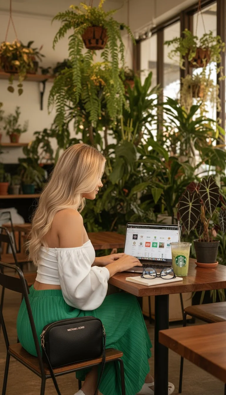 AI Influencer made by Kanjiru AI Agency Antwerp.