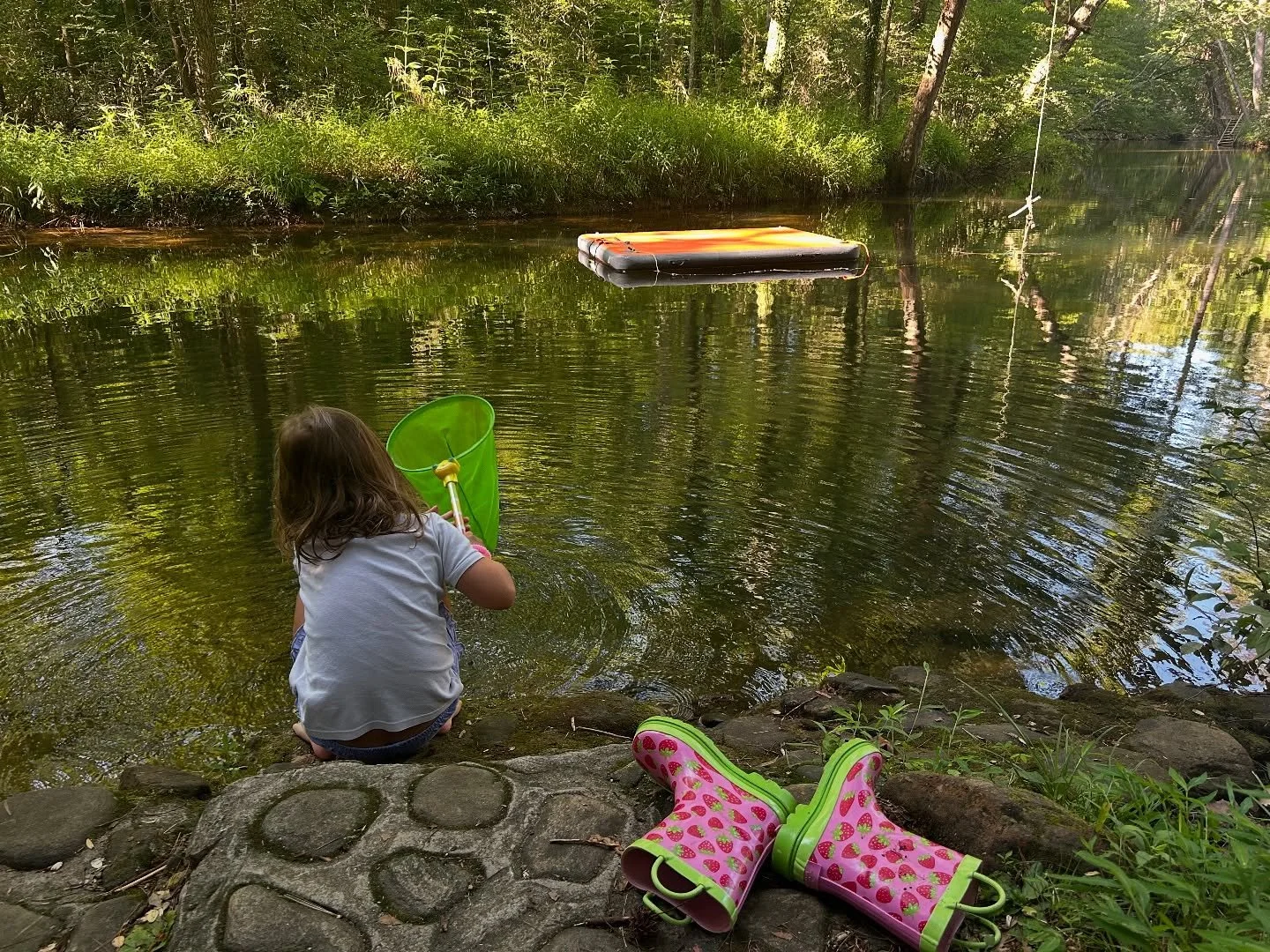 Summer childhood mode: Activated 🌐

#riverdazeretreatsc #clevelandsc #greenvillesc #airbnbsuperhost #vrbohost #vacationrental #summerheatescape