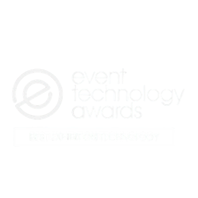 Event Technology Awards logo and text in black and white.