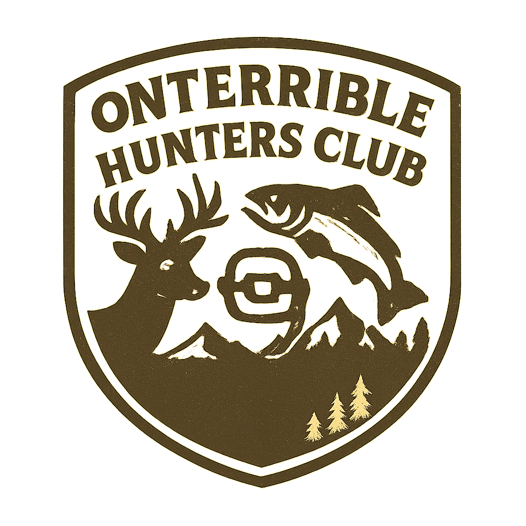 The Onterrible Hunters Club - Hunt, Fish, Trap Logbook