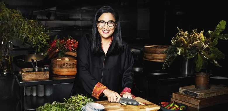 Kylie Kwong Print Ad Campaign for Furi Knives