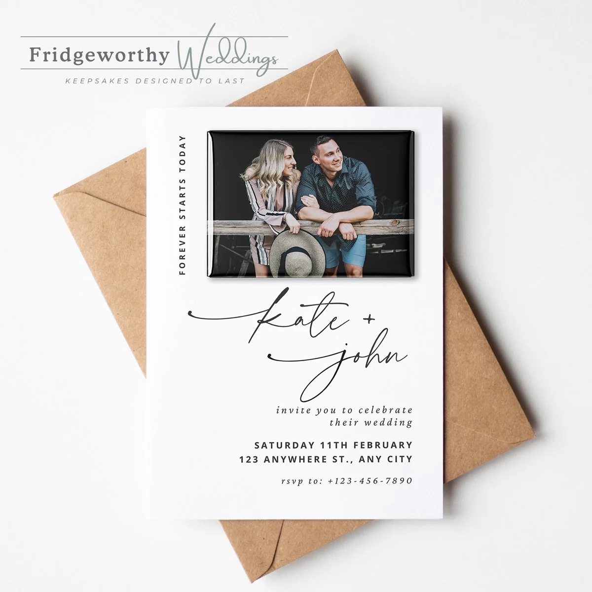 Introducing Fridgeworthy Weddings: The Wedding Keepsake They’ll Never Throw Away