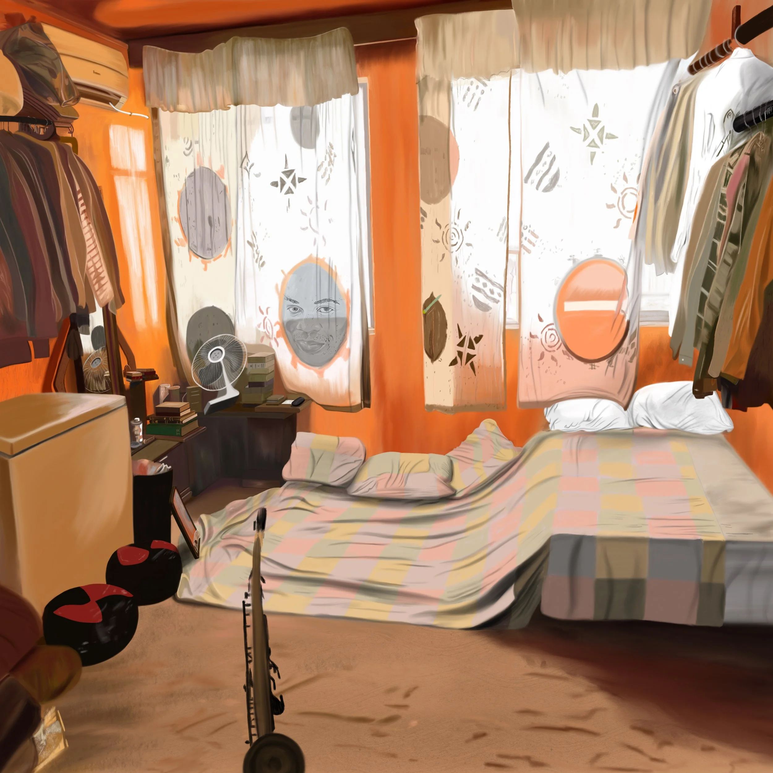 Kalakuta Republic - the home of Fela Kuti, Nigeria