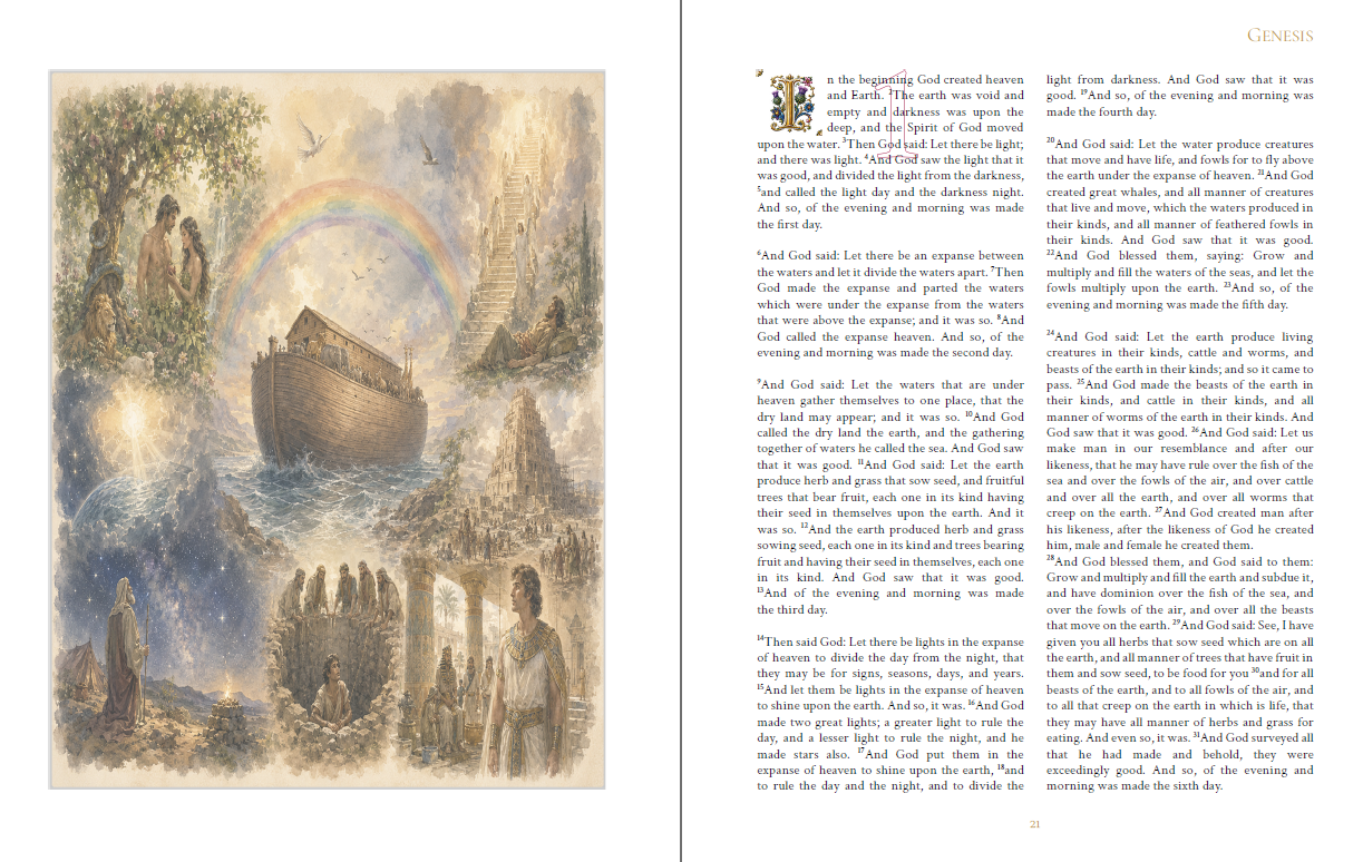 example book pages