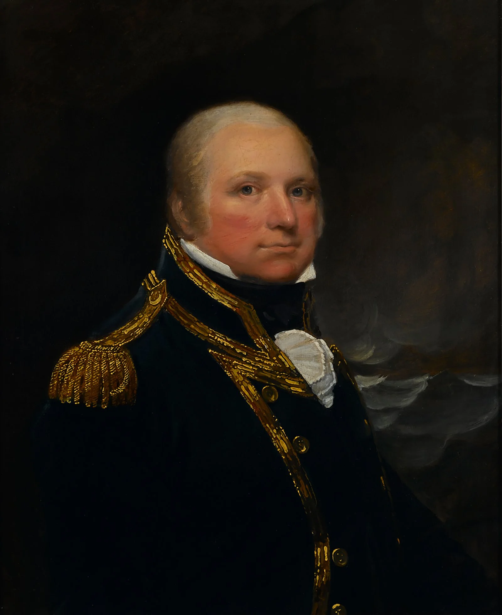 Portrait of Capt John Cooke RN