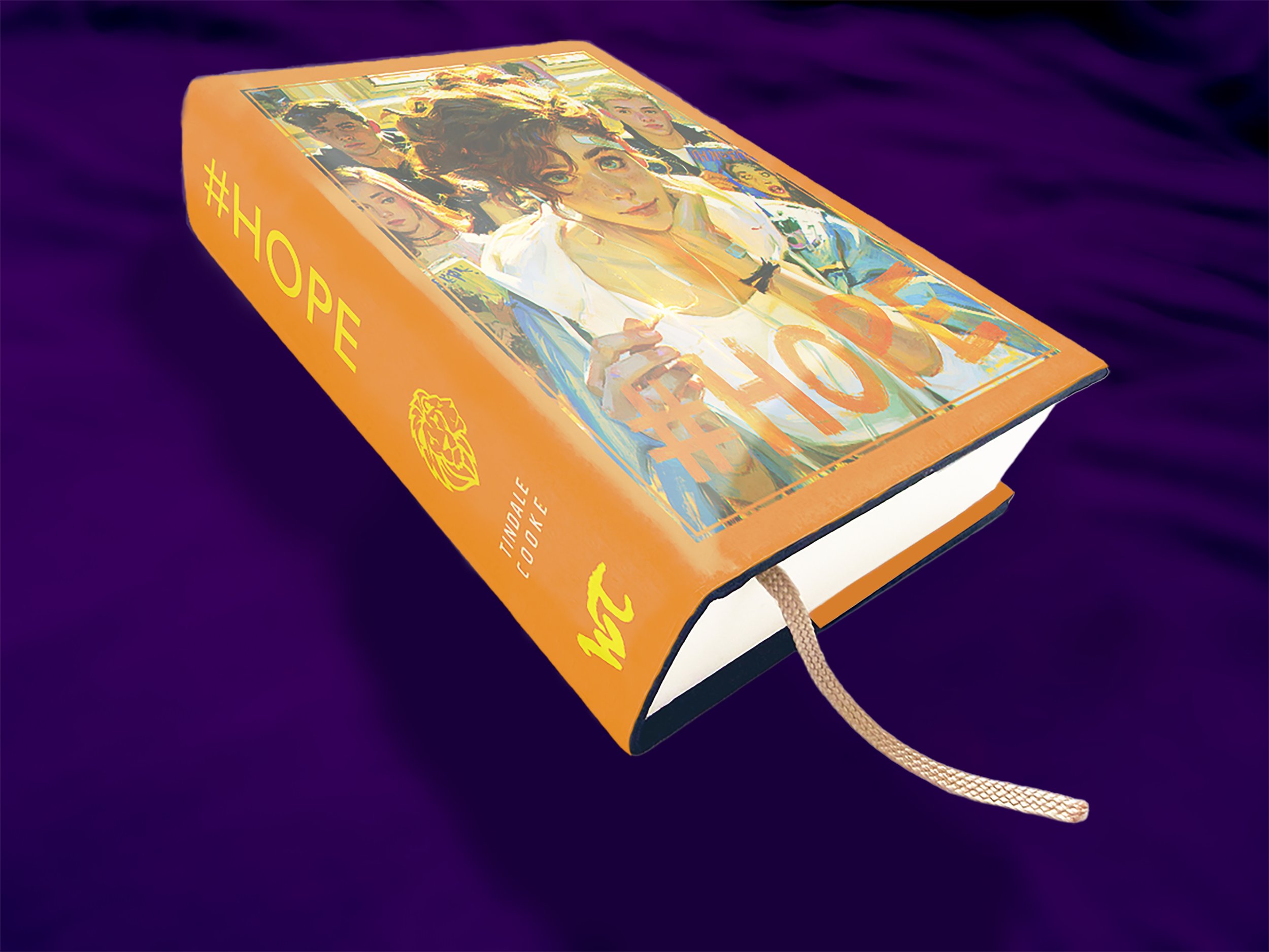 3D image of a hardback book.
