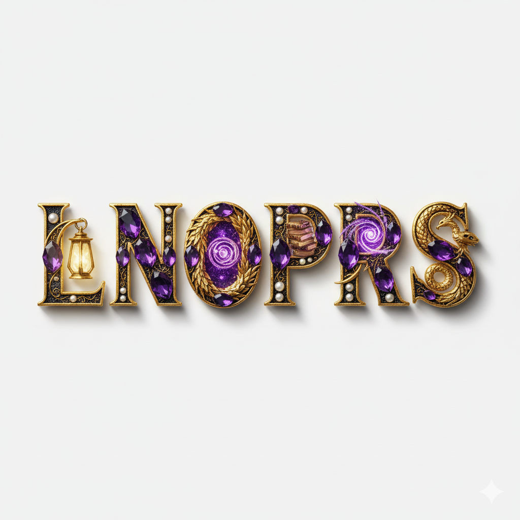 This time I asked Midjourney AI for jewelled drop cap letters.