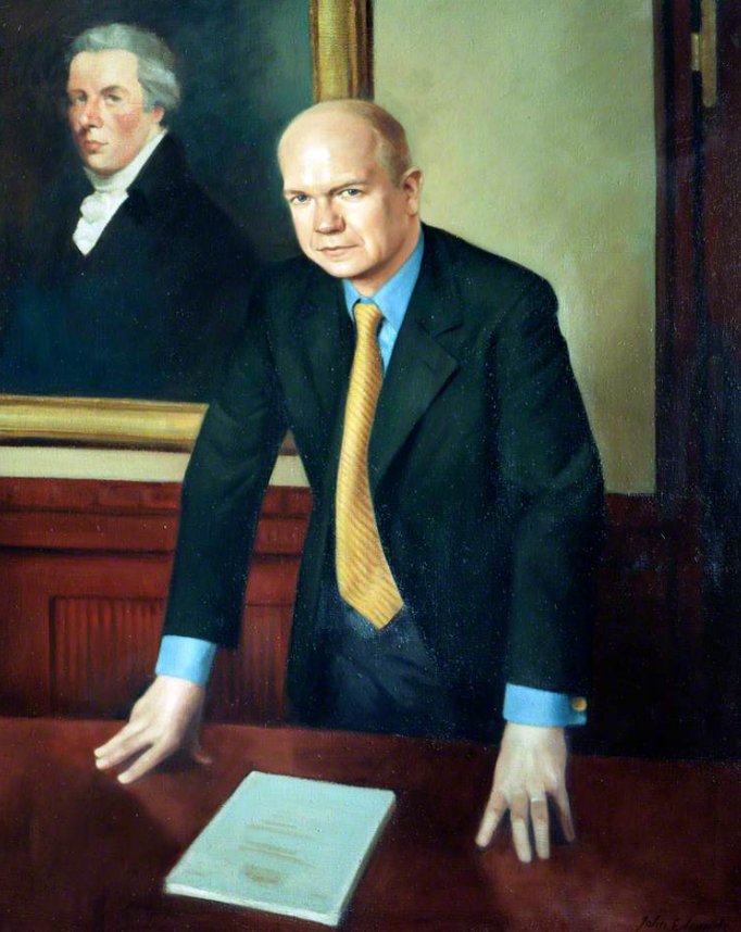 Parliamentary Art Collection portrait of William Hague MP