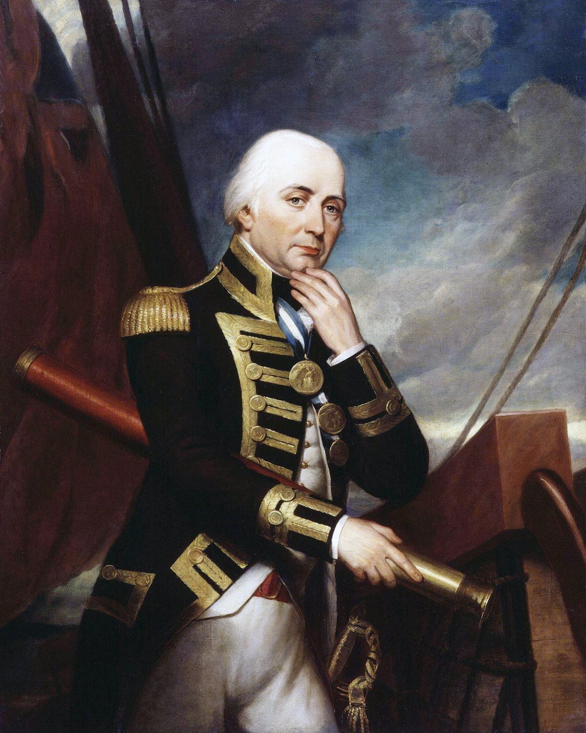 Portrait of VAdm Collingwood RN