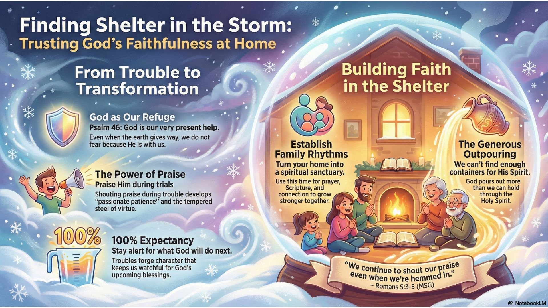 Hemmed In by Troubles? How God Turns Pain into Overflowing Blessings – Romans 5