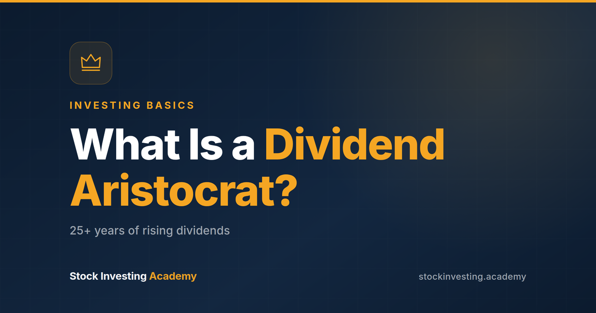 What Is a Dividend Aristocrat?