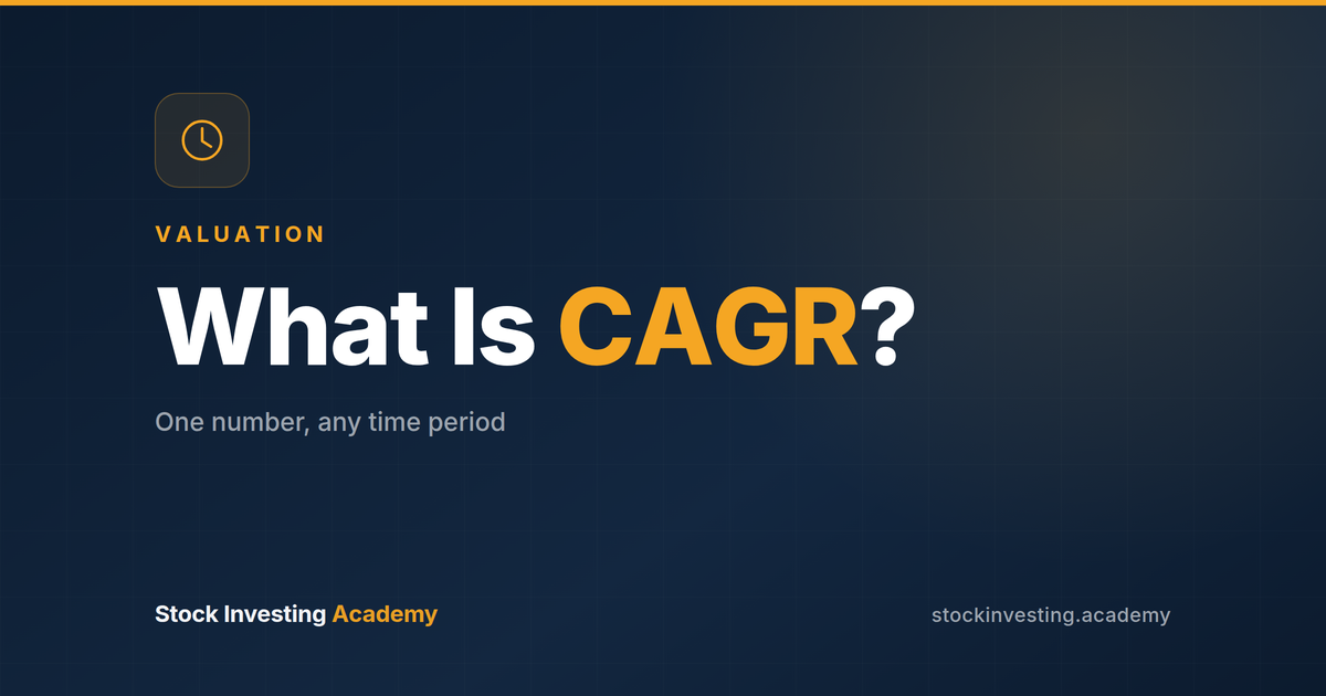 What Is CAGR?