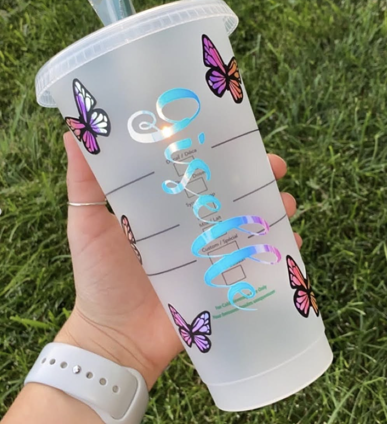 Custom Vinyl Name Decals