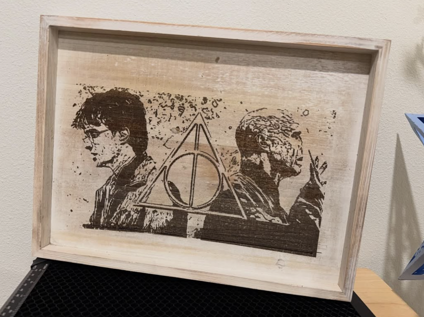 Laser Engraved Wood Board