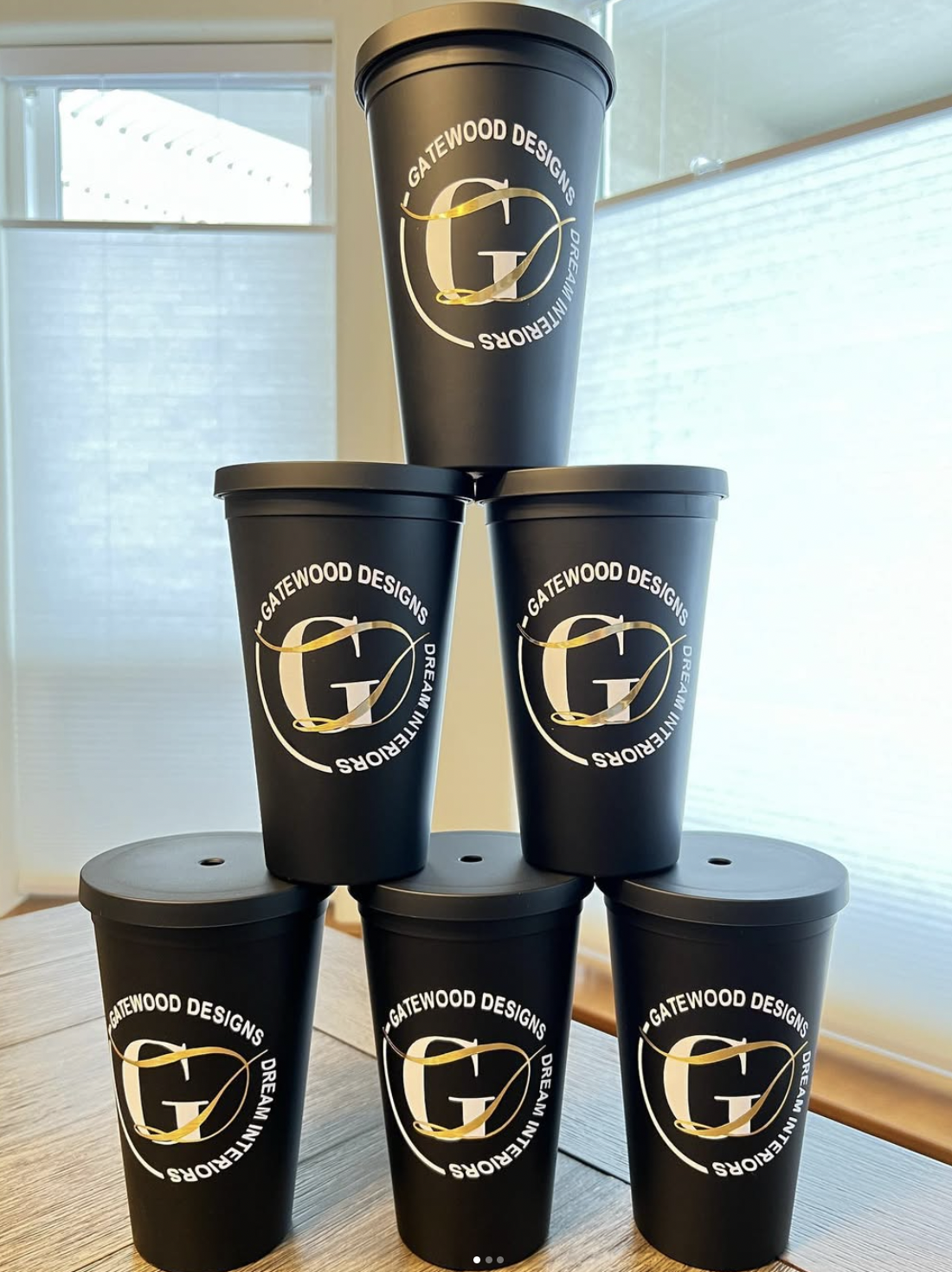 Business Decals Tumblers