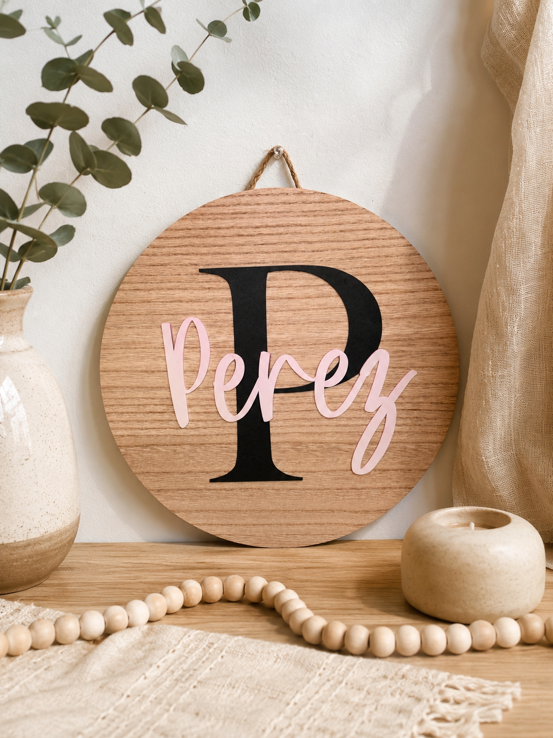 Wooden Decor Name Signs