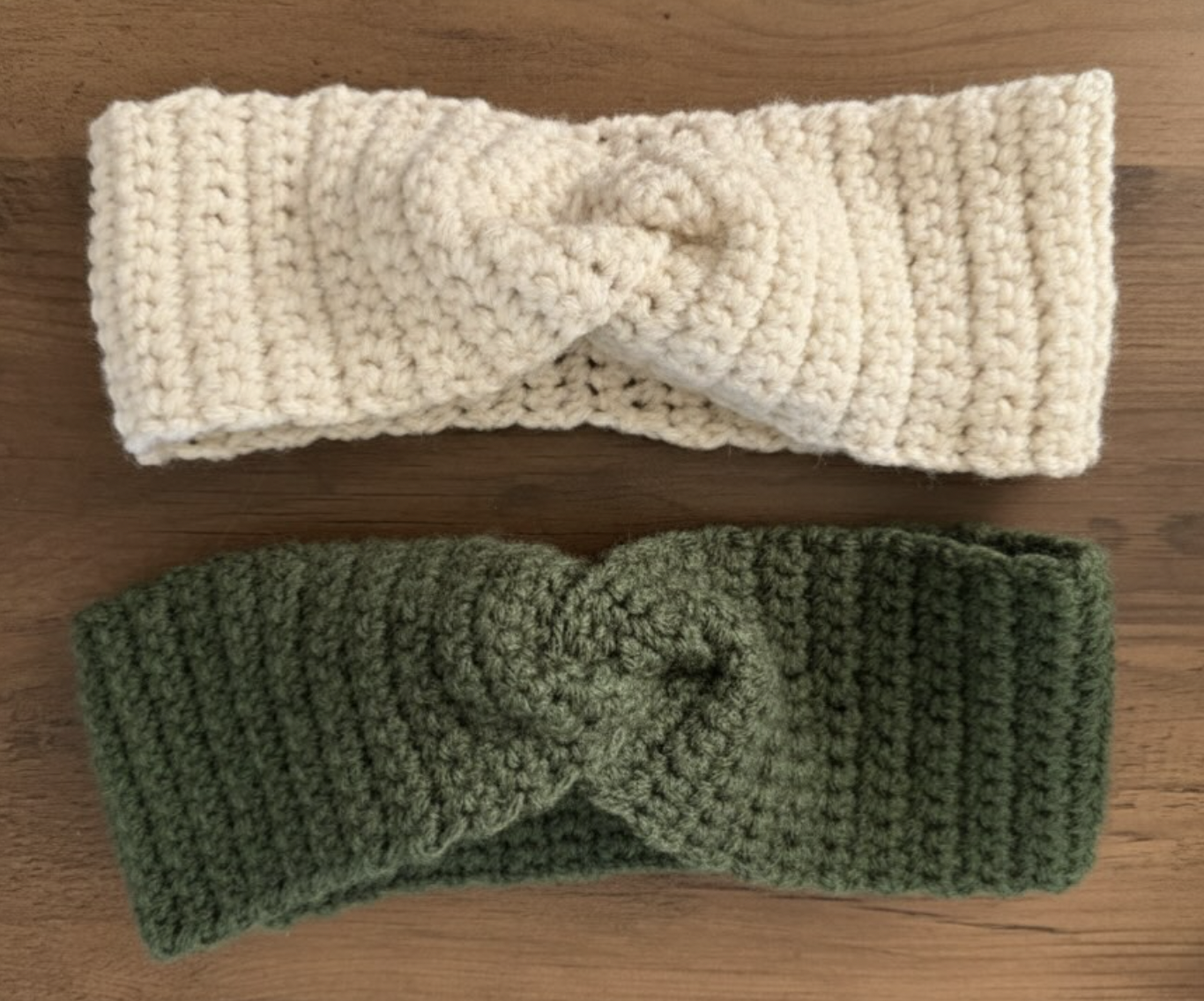 Homemade Crochet Headbands