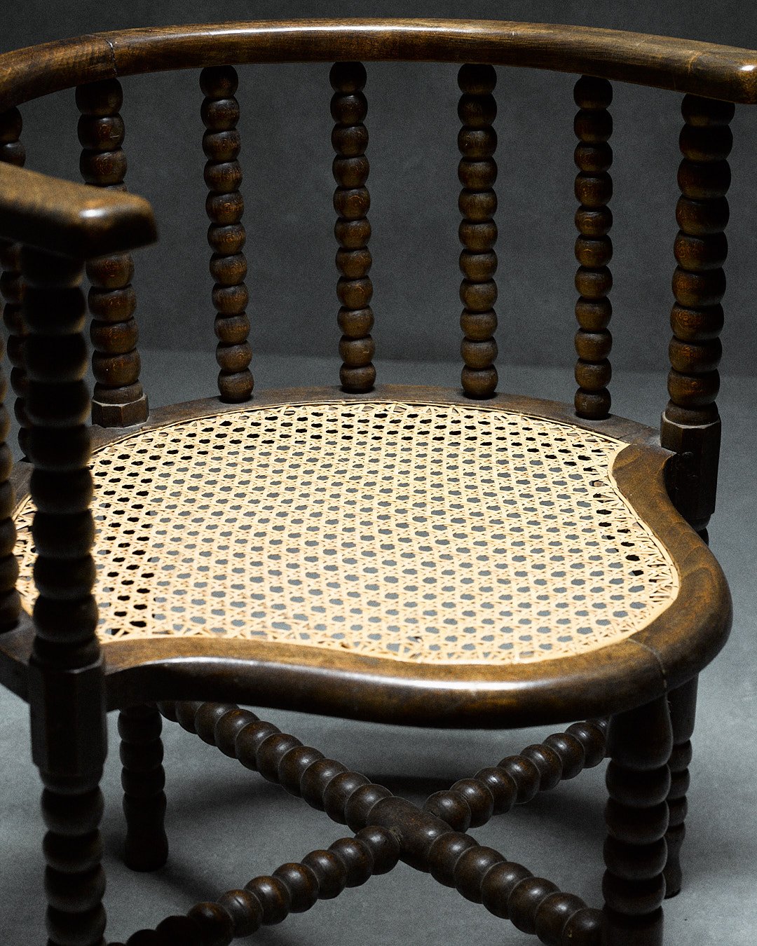 bobbin chair with curved back [€270]