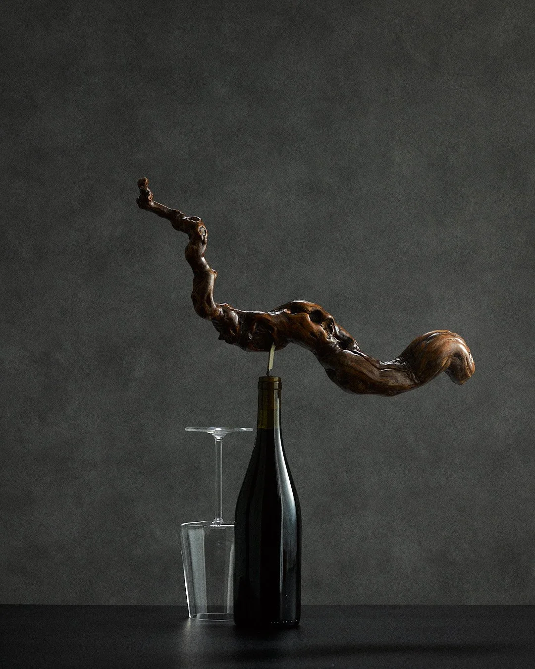 large vine root wine opener