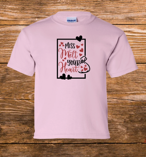 Girl's Miss Melt Your Heart Shirt