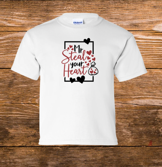 Boy's Mr. Steal Your Heart Shirt