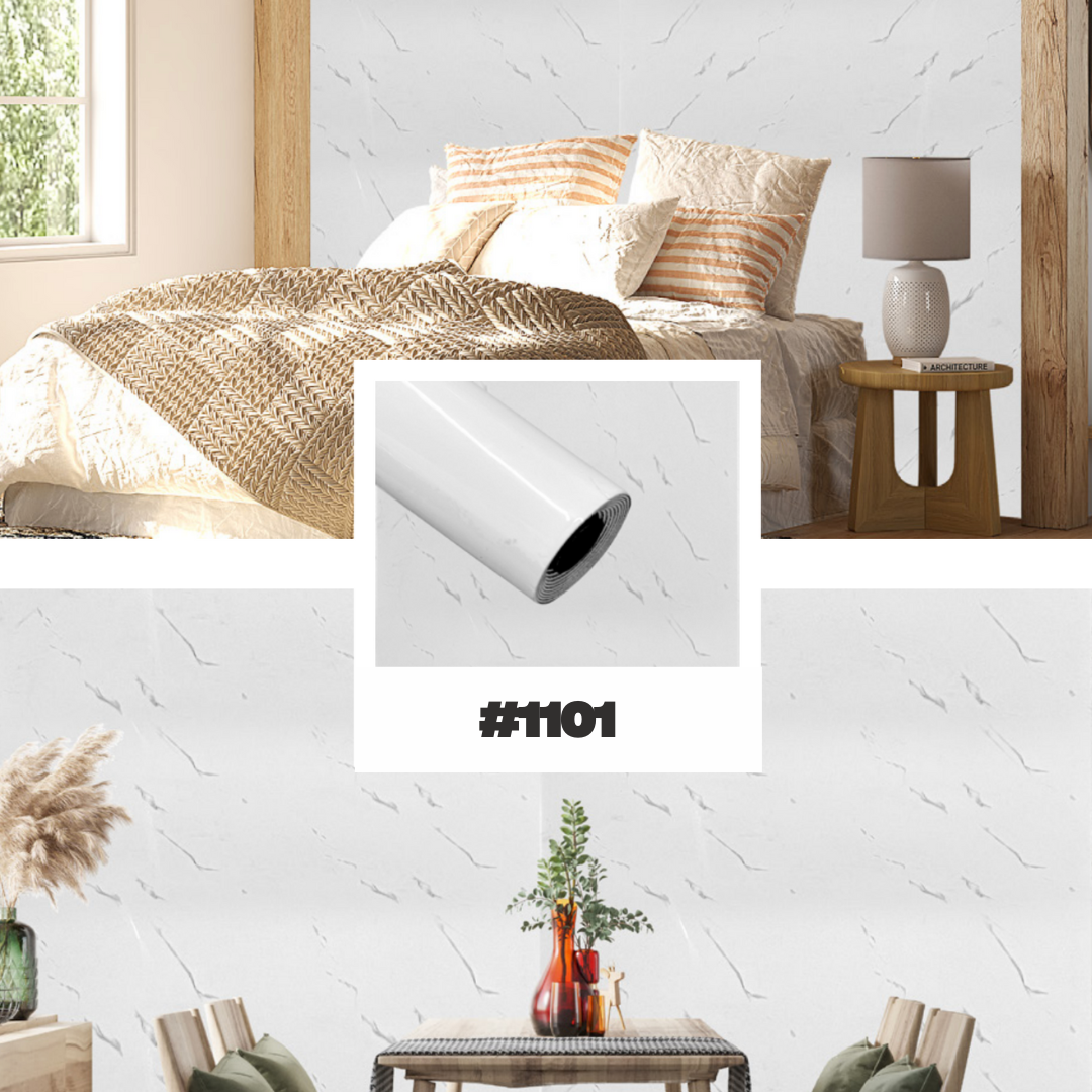 Adhesive  Tile - White