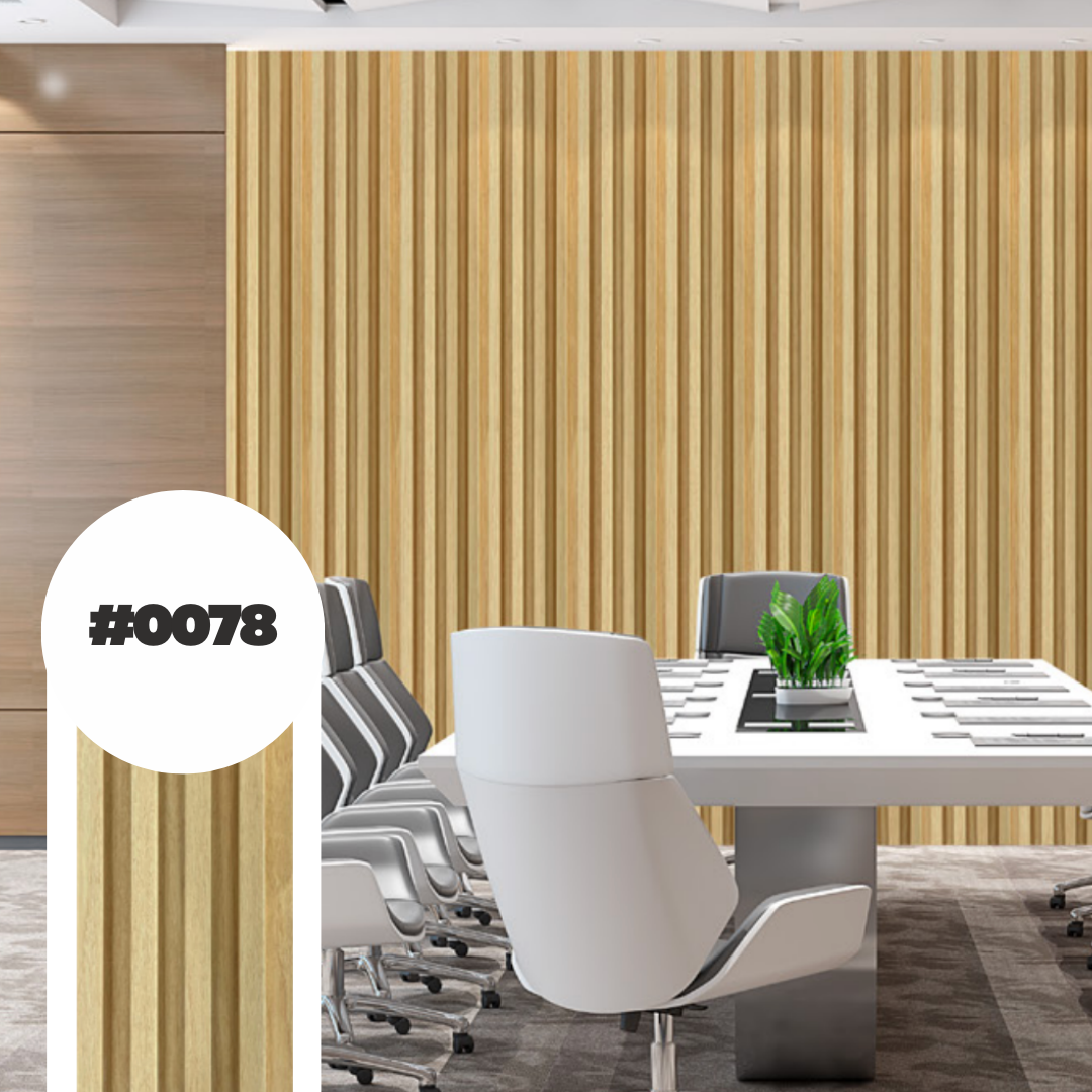 Slat Panel - Golden Wood