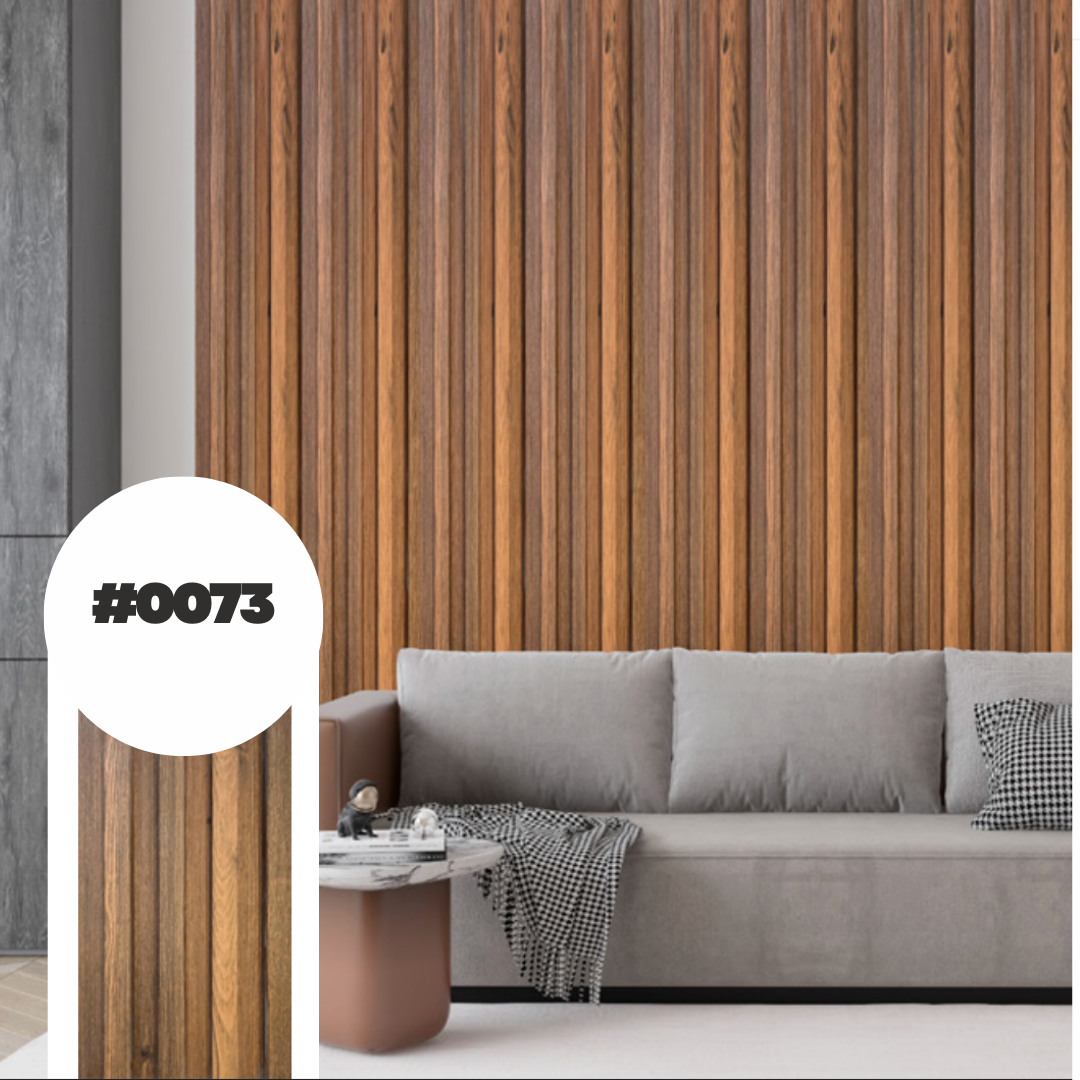 Slat Panel - Brown ash