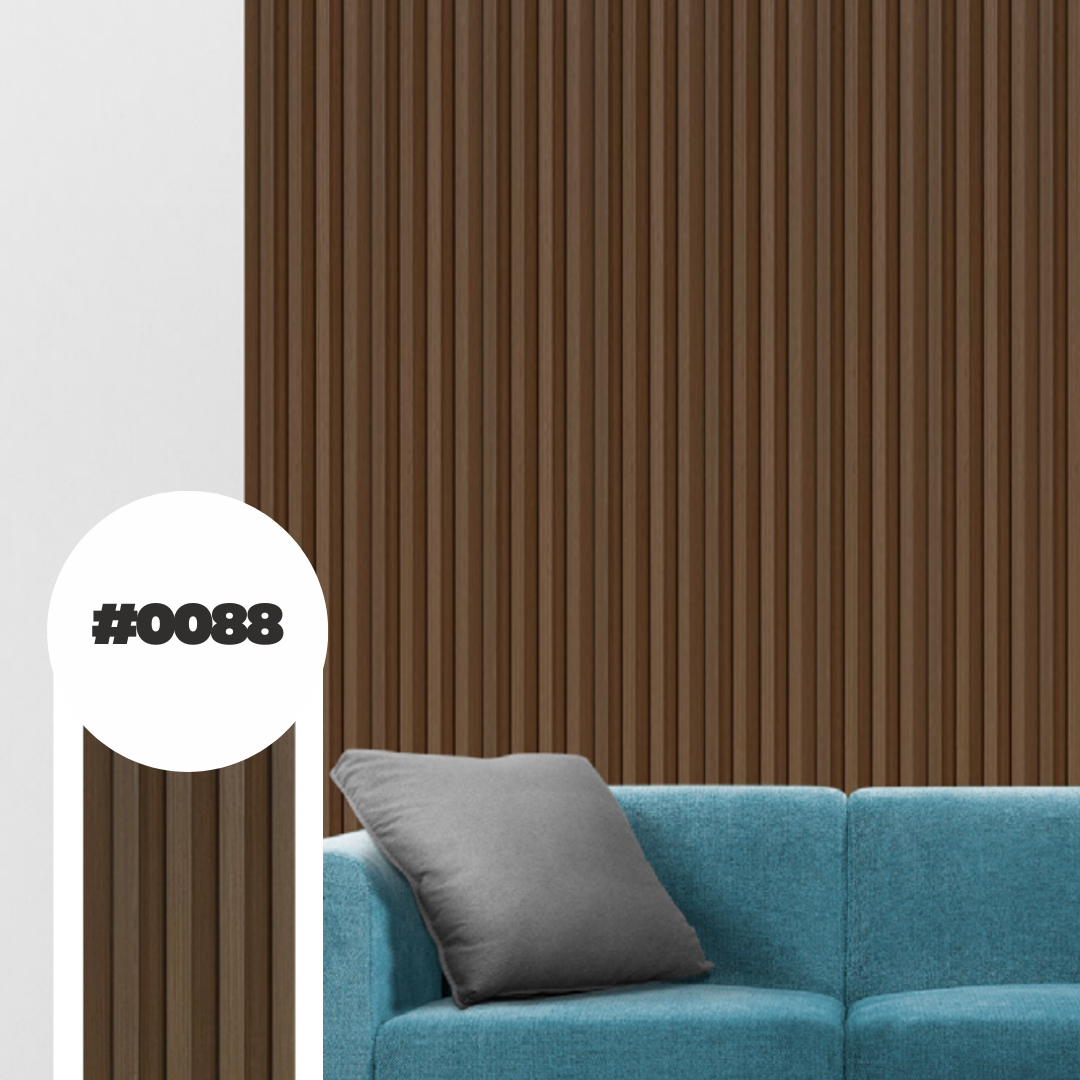 Slat Panel -  Dark Brown