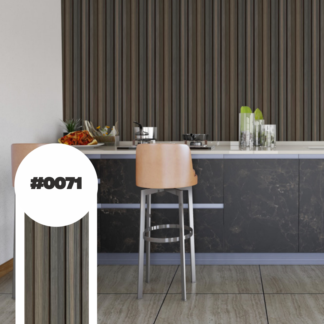 Slat Panel - Gray Charcoal