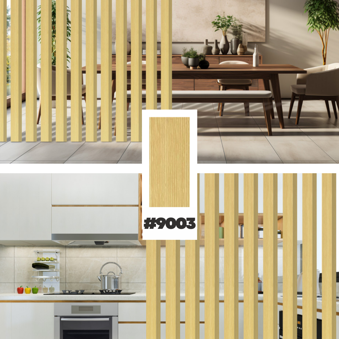 WPC Slats -  Light Gold