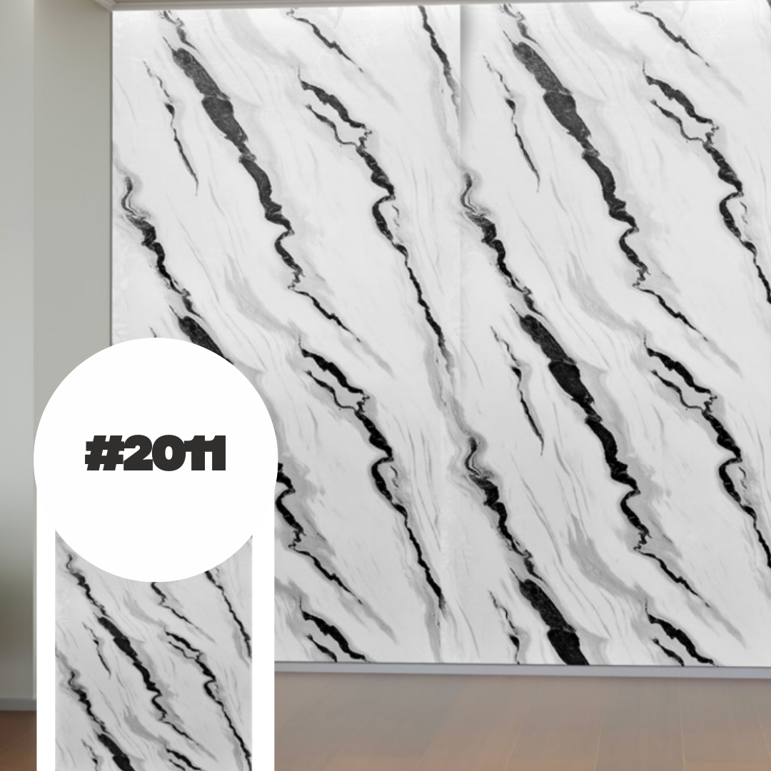 Marble Panel - White And Black
