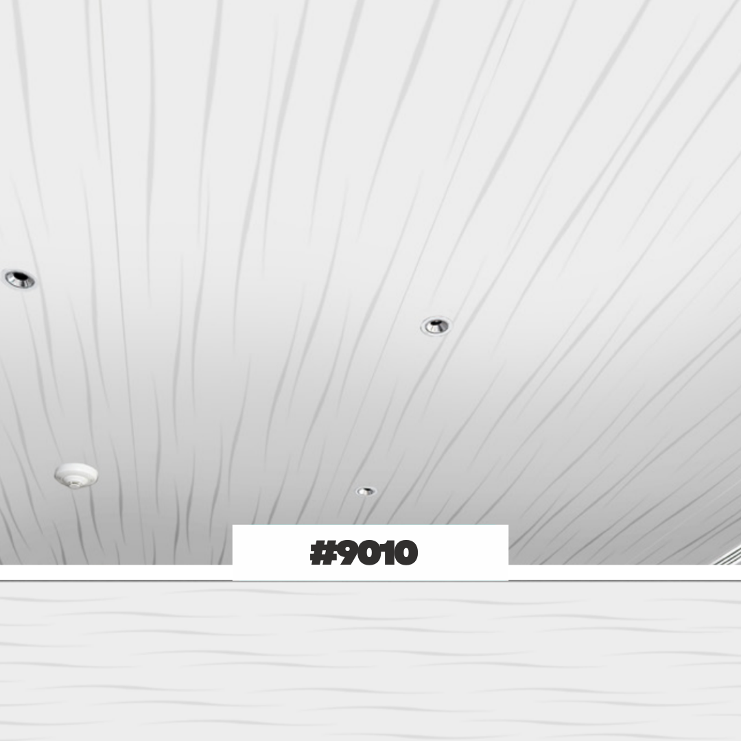 Drop Ceiling - White Zebra