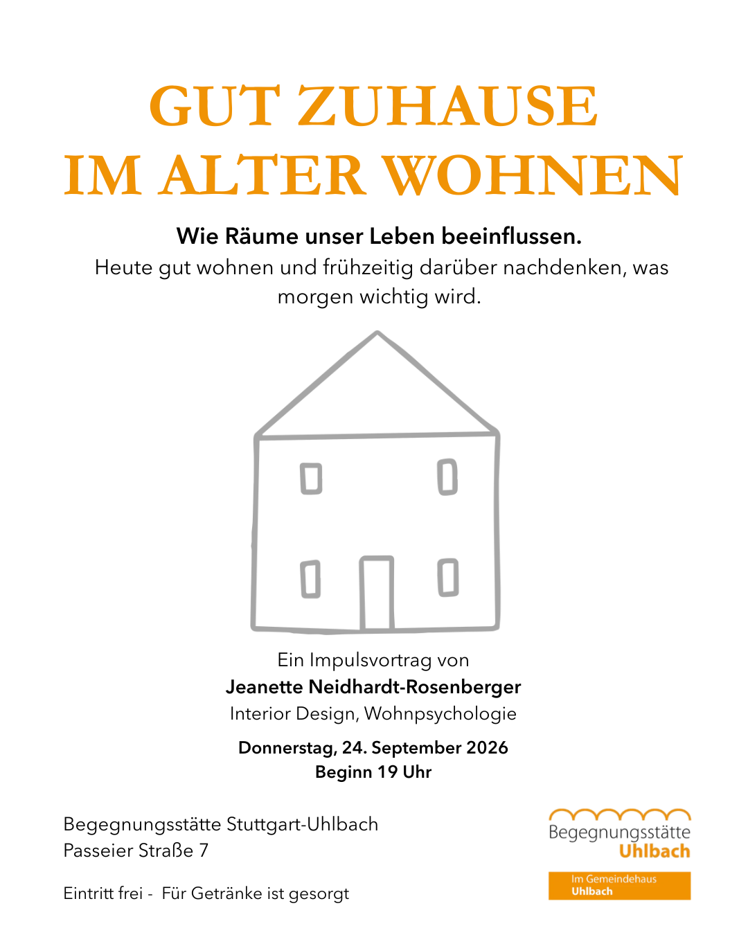 Gut zuhause im Alterr wohnen
