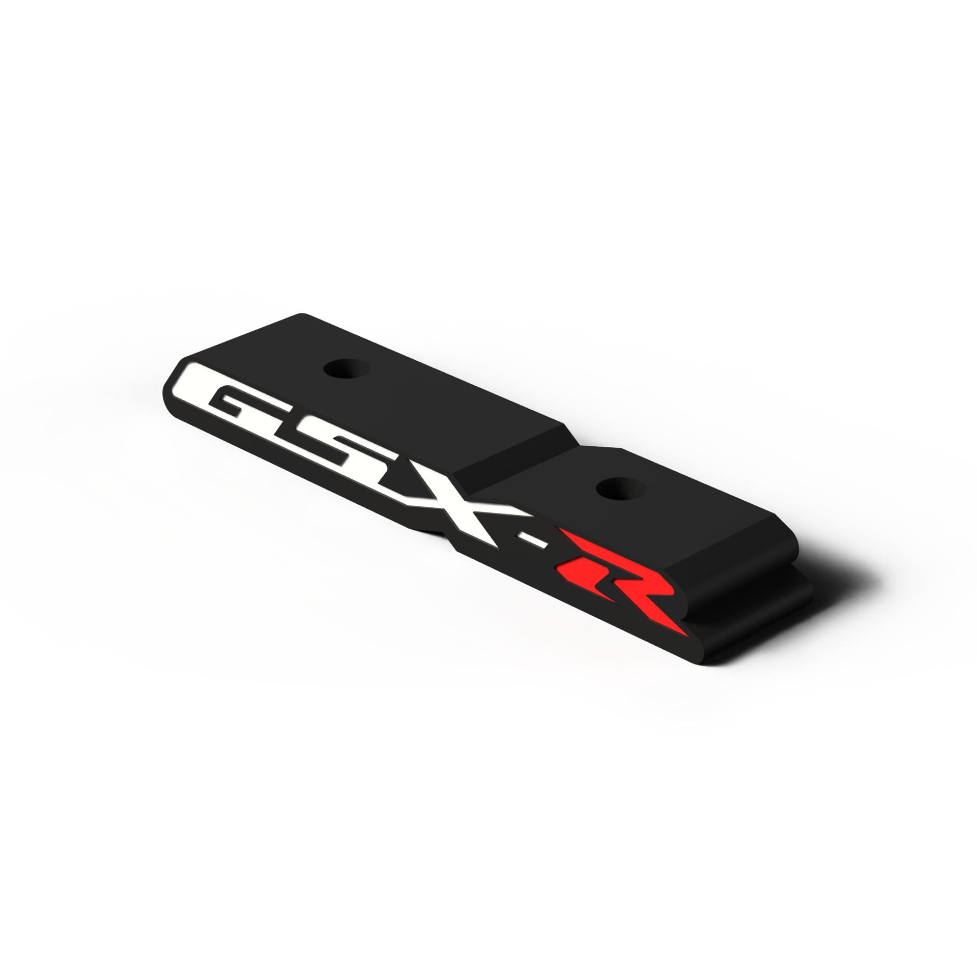 GSXR pillion peg delete styling emblem (GSXR K7)