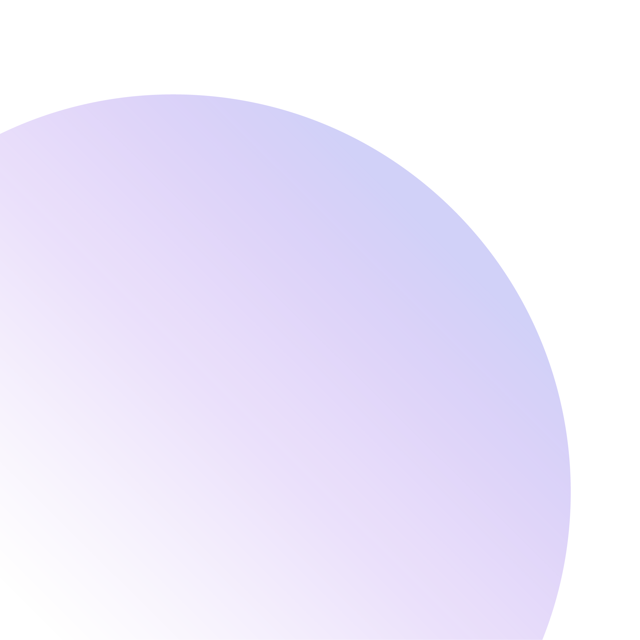 Gradient purple circle on black background