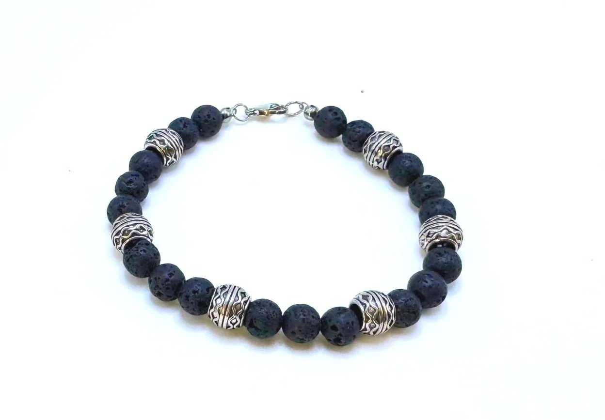 Desert Smoke Lava Bracelet
