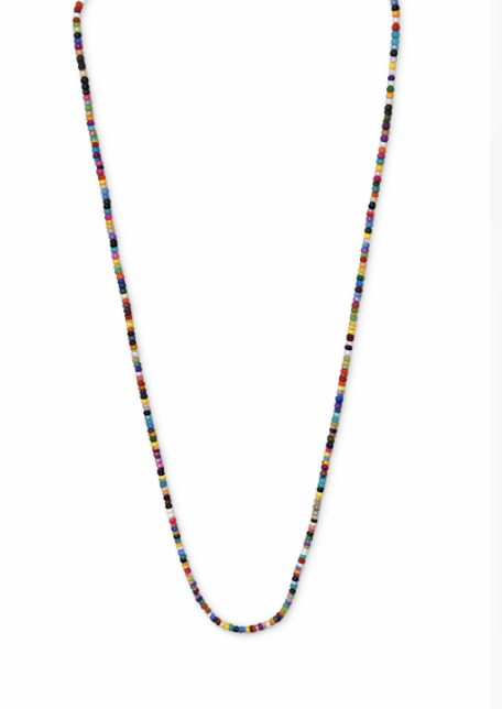 Festival Wanderer Seed Bead Necklace