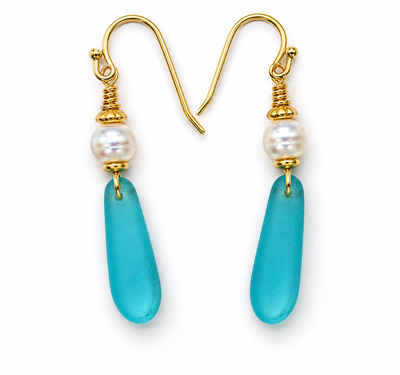Ocean Pearl Drift Earrings
